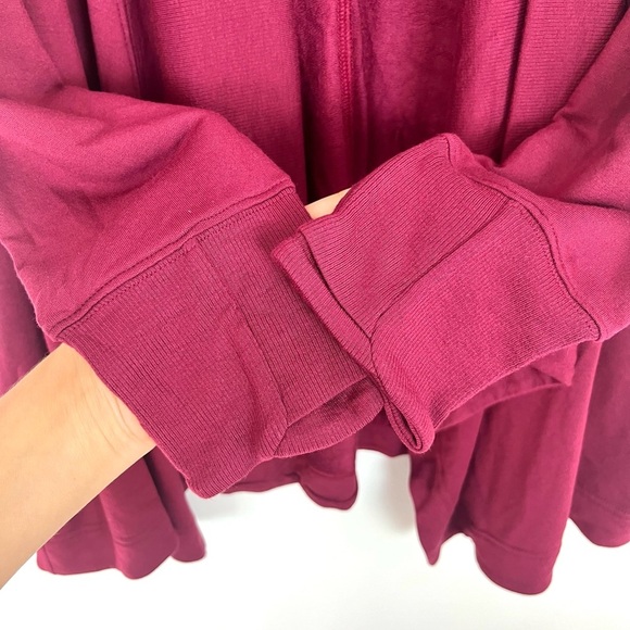 Athleta Pranayama Wrap Cardigan Open Front Sweater NWT Size 1X - Picture 7 of 14